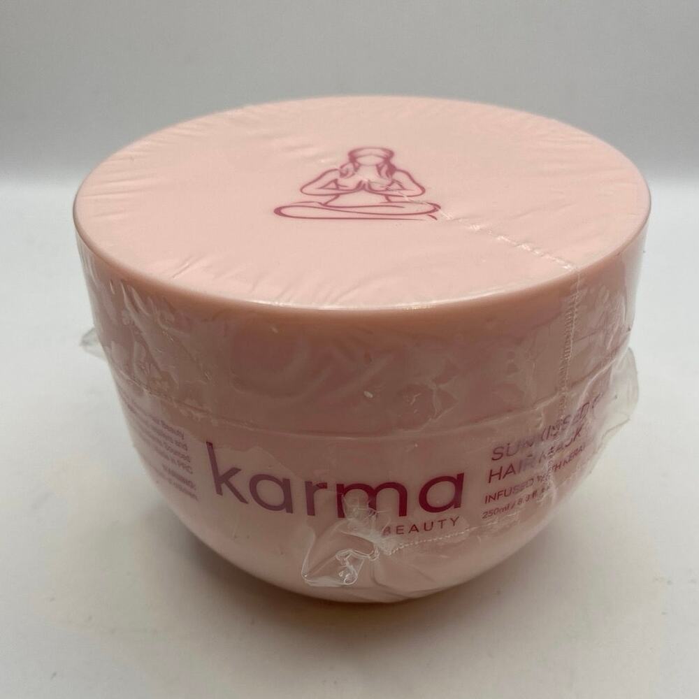 Karma Beauty Sunkissed Smoothie Hair Mask Keratin Argan Oil 8.8 oz NEW Sealed